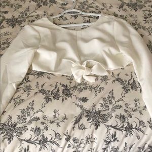 Crop top long sleeve